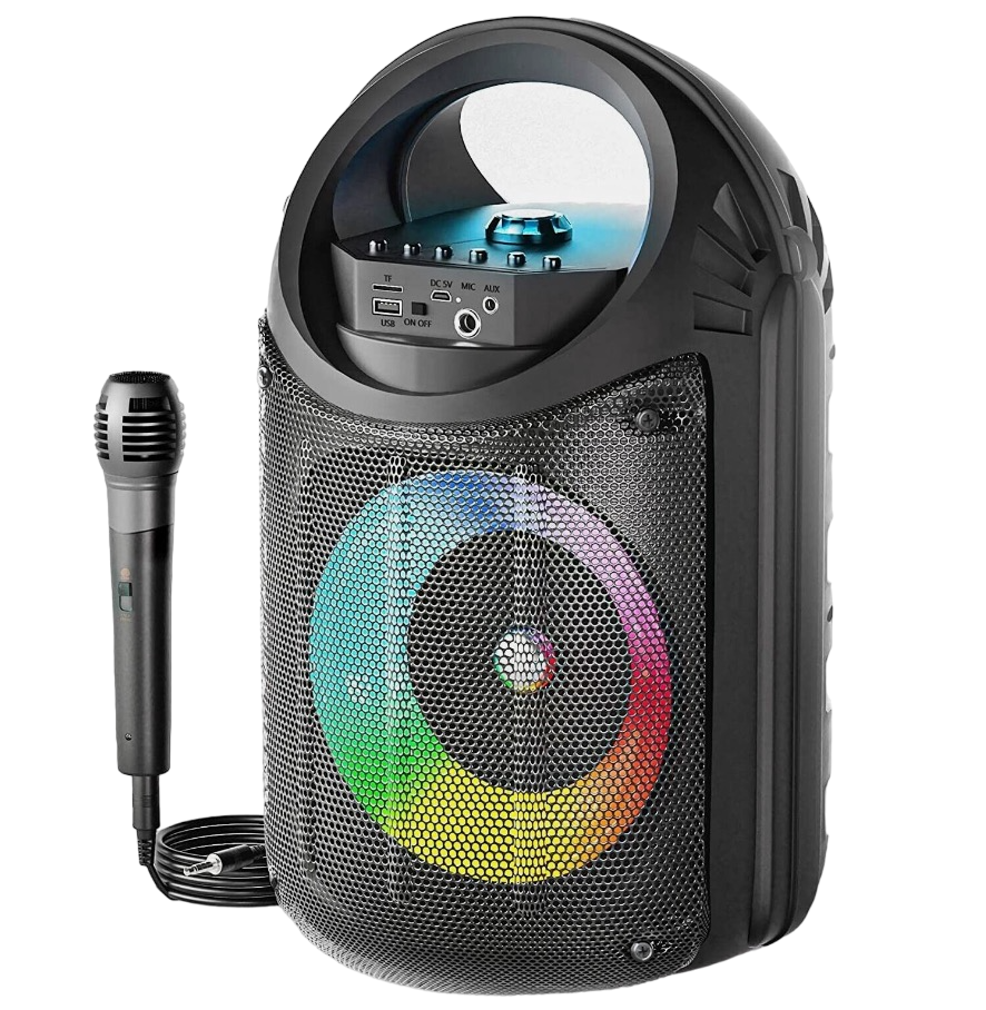 Boxa audio portabila Karaoke ZQS-6122 cu Microfon
